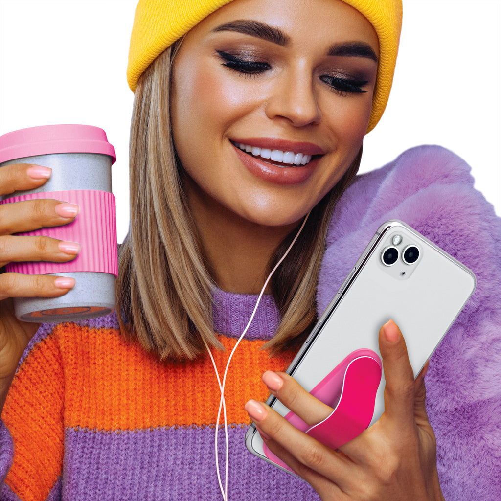 Pink Phone Grip