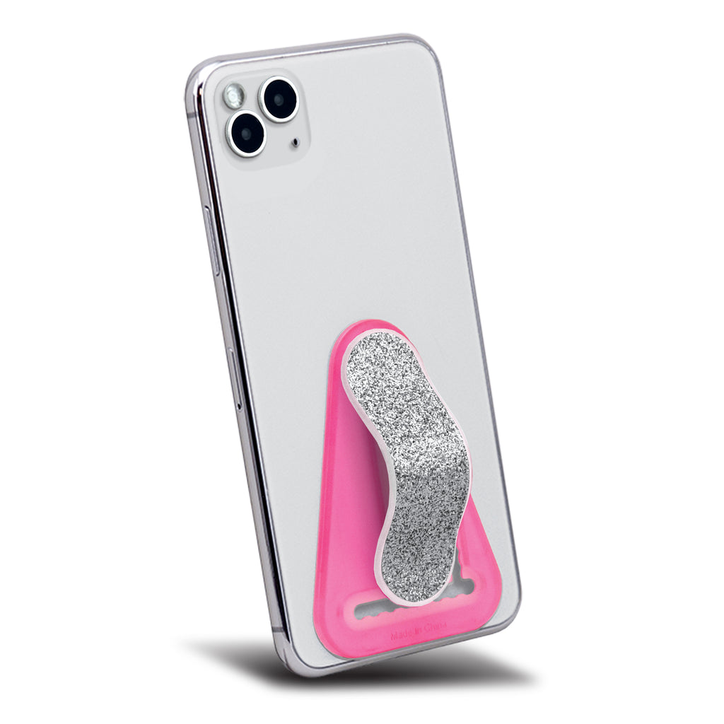 Silver Phone Grip
