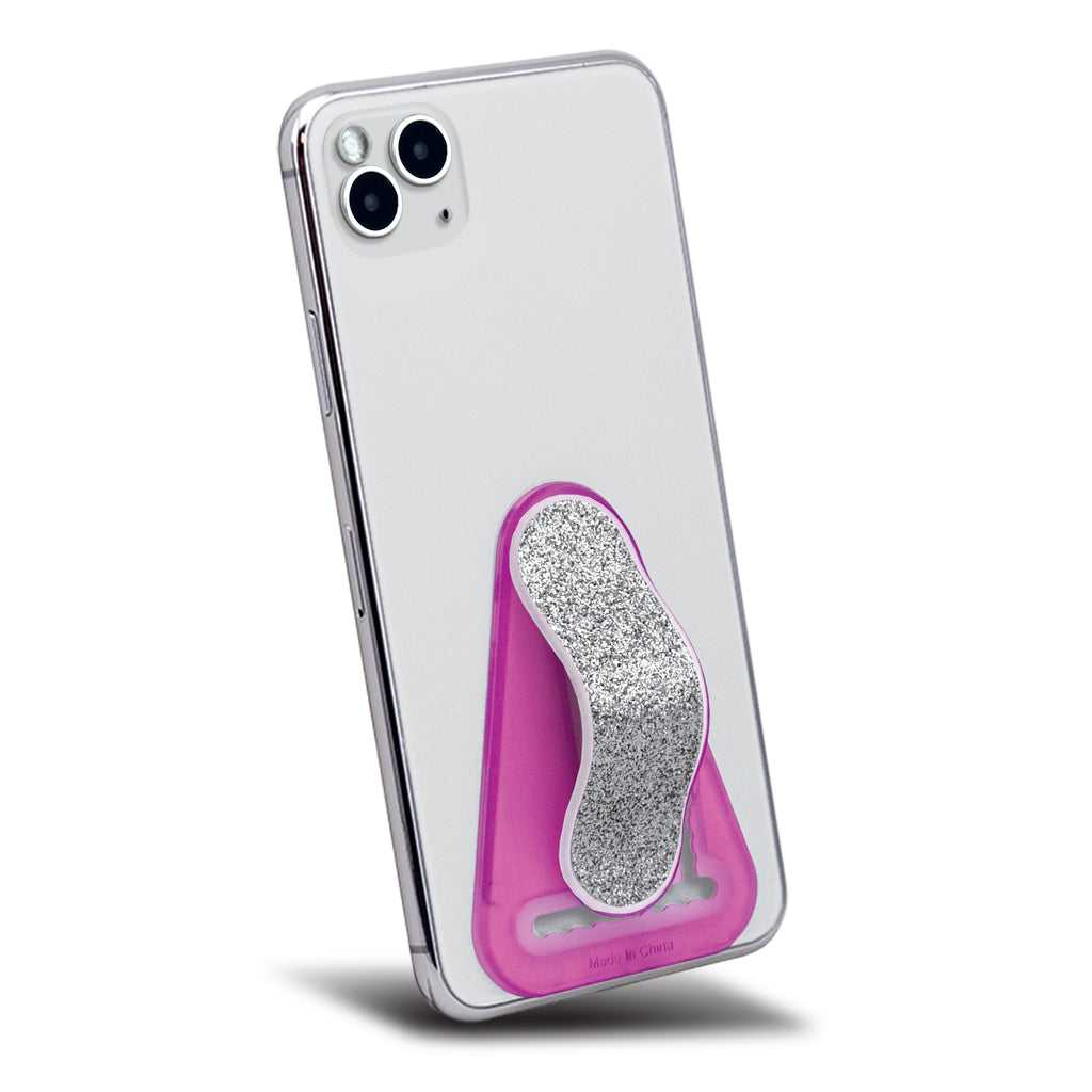 Silver Phone Grip